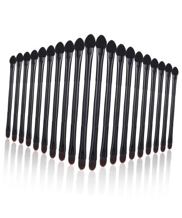 Housoutil 20pcs Double Eye Shadow Makeup Major Applicator Brush Miss