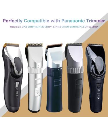 AUDOC Replacement Blades for Panasonic WER9902 | Compatible with ER-GP80 ER1611 ER1512 & More | 2 Pieces - International Shipping Available - Buy Online on SooperMarket.com