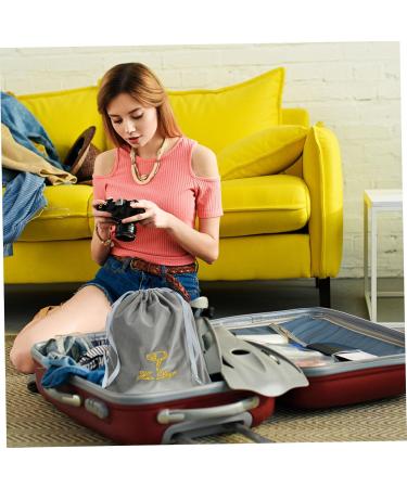 MUSISALY 4pcs Large Drawstring Bag Hair Dryer Bag for Travel Drawstring Storage Bags Fabric - Buy Online on SooperMarket.com
