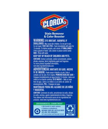 Shop Clorox 2 Laundry Powder 49.2 oz - Effective Stain Removal & Brightening | International Shipping Available - Buy Online on SooperMarket.com