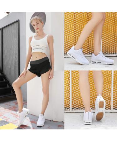 ANBIWANGLUO Women's Sporty Sneakers - Breathable Lace-Up Running & Outdoor Cross Trainers for Jogging - Buy Online on SooperMarket.com