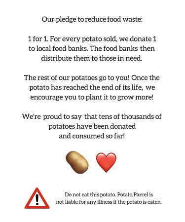 Personalized Potato Gift Bundle with Candy and Gold Surprise Box - Seen on Shark Tank! - Buy Online on SooperMarket.com