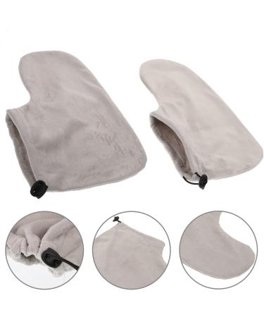 FOMIYES 1 Pair Wax Therapy Warm Foot Cover Paraffin Booties Hot Wax Cover Bioties Liners Cotton Paraffin Socks Heated Booties Gel Grooming Glove Mittens Paraffin Wax Hands Supplies Plush - Buy Online on SooperMarket.com