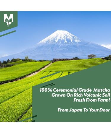 Matchaeco 50g Japanese Turmeric Matcha Green Tea Powder | Stone Ground Ceremonial Grade From Japan | Vegan Baking & Matcha Latte | Pesticide-Free | Eco-Friendly Packaging - Buy Online on SooperMarket.com