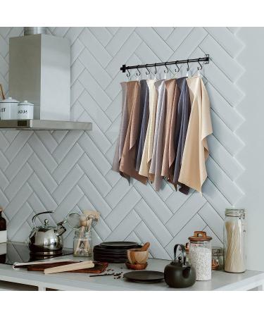 PY HOME & SPORTS 100% Cotton Waffle Weave Dish Towels Set - 8 Pieces, Super Absorbent Kitchen Hand Towels for Drying and Cleaning - 17 x 25 Inches - Beige, Khaki, Light Grey, Dark Grey - Buy Online on SooperMarket.com
