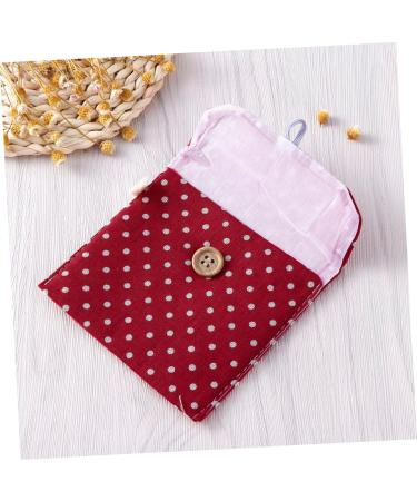 Women's Menstrual Pouch Wallet Organizer - South Korea Miss Plain Secret Purse Storage Bag - Medium Size - Buy Online on SooperMarket.com