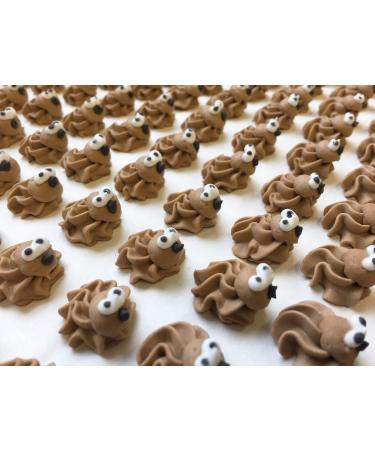 12 Sugar Mini Hedgehogs - Beautiful Edible Cake Decorations - Buy Online on SooperMarket.com