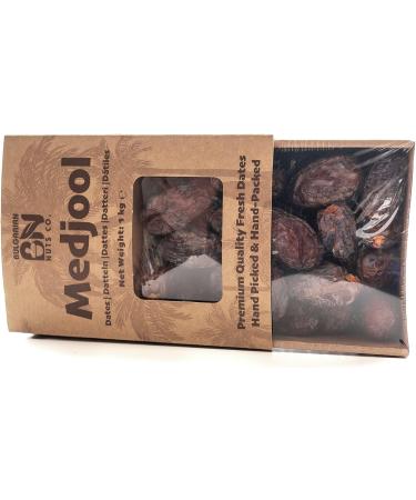 1 kg Organic Fresh Medjool Dates Classic Medium - Buy Online on SooperMarket.com