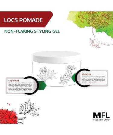 Made For Locs Retwisting Firm Hold Styling Pomade Gel - 4 oz Papaya | International Shipping Available - Buy Online on SooperMarket.com