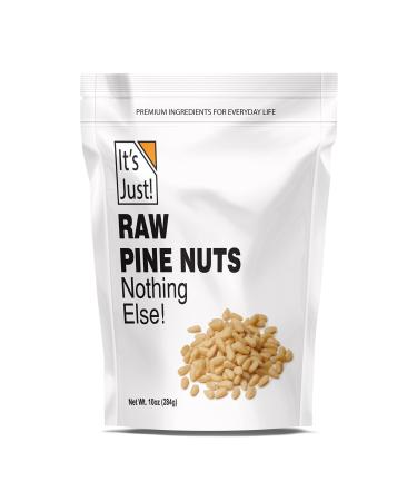 It's Just - Raw Pine Nuts (Pignolias), No PPO, Ideal for Pesto, Salads, Roasting (10oz)