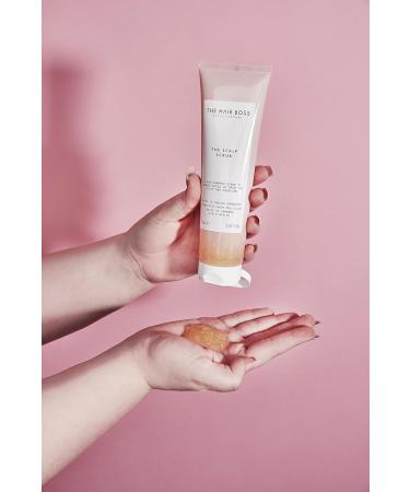 The Hair Boss Scalp Scrub with Tea Tree Oil & Rosebay Extract 150ml - White - Buy Online on SooperMarket.com