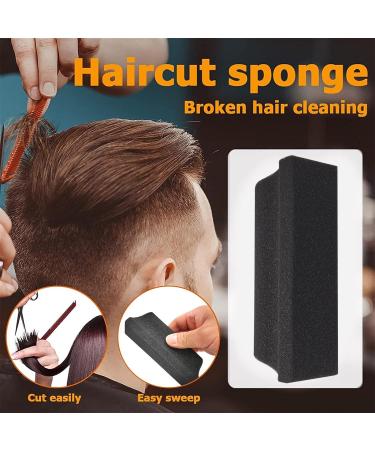 Botiniv Hair Sponge Barber Hair Brush Hair Sponge Barber Hair Brush Hair Removal Brush Sponges Multifunctional Tub Sponge Brush Salon Home Clean Tool - Buy Online on SooperMarket.com