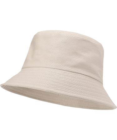 Unisex Athletic Bucket Hat Set | UV Protection | Packable Summer Hats | 3 Pack (Black/White/Beige) - Buy Online on SooperMarket.com