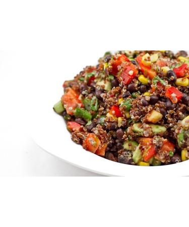 CEREAUSLY Organic Red Quinoa 10 Lb Bulk - Bolivian Royal, NON-GMO, Kosher, Gluten-Free, Vegan - Ideal for Restaurants and Wholesale - Buy Online on SooperMarket.com
