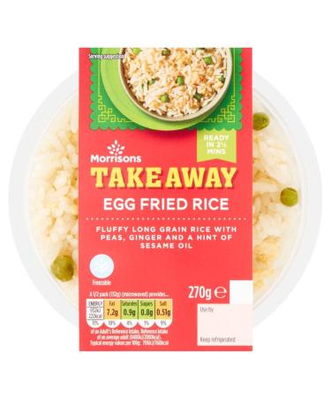Morrisons Takeaway Egg Fried Rice 270g