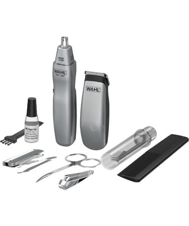 WAHL 9962-1816 Travel Set Battery-Operated Beard & Nose/Ear Hair Trimmer for International Shipping - Buy Online on SooperMarket.com