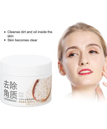 Body Exfoliating Moisturizing Gel Skin Care Deep Cleansing Hydrating Scrub Gel Refreshing Tender Skin Rice Moisturizing Hydrating Skin Care Gentle Exfoliation 4.9oz - Buy Online on SooperMarket.com