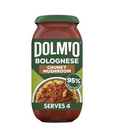 Dolmio Bolognese Chunky Mushroom Tomato Pasta Sauce Jar 500g Mushroom 500 g (Pack of 1)