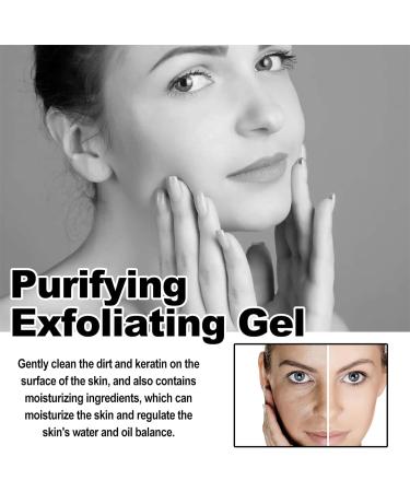 Face Scrub Exfoliating Face Scrub Instantly Reveals Skin Natural Glow Face Exfoliating Gel for Women and Men Removes Blackheads Improves Dark Spots and Acne Smoothes The Skin Natural Formulation - Buy Online on SooperMarket.com