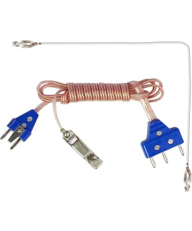 Set of 2 Body Cords for Fencing Sport - 2-pin Body Cords for Sabre and Foil Fencing - Includes Head-Wire - Buy Online on SooperMarket.com