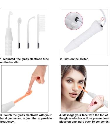 Titoe High Frequency Facial Wand - Multi-Function Face Care Device - Buy Online on SooperMarket.com