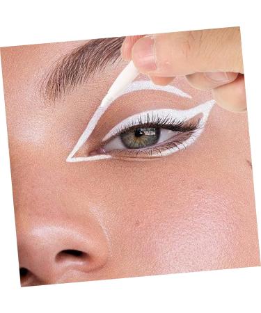 PLAFOPE Eye Shadow Cosmetics 5pcs White Lying Silkworm Pen Eyeshadow Beard Template for Men Eye Makeup Tools Set Girl Brighten - Buy Online on SooperMarket.com
