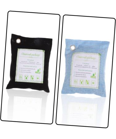 Veemoon 2 Pack Charcoal Bags - Natural Odor Eliminators for Home & Vehicle - Freshness Solutions for a Greener Environment - Buy Online on SooperMarket.com