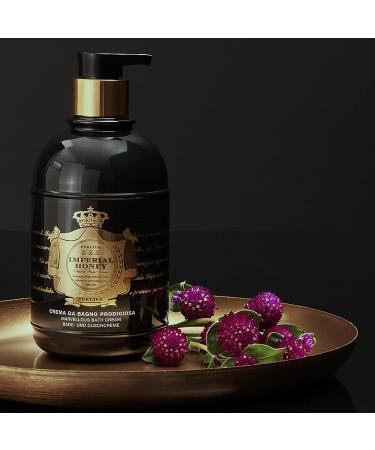 Perlier Imperial Honey Shower & Bath Cream - 100% Organic Italian Honey, Deep Moisturization (16.9 fl oz) - Buy Online on SooperMarket.com