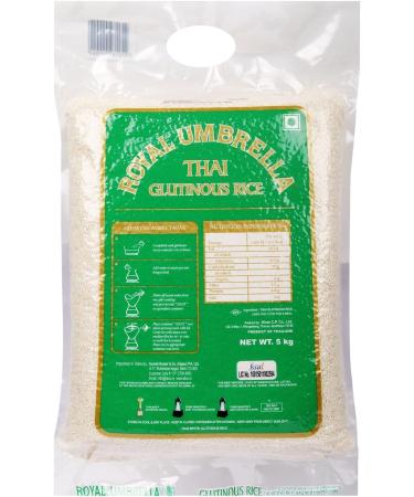 Royal Umbrella Thai Sticky Rice 5kg - Premium Quality, Pack of 1 - Buy Online on SooperMarket.com
