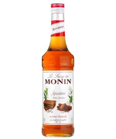 MONIN Premium Speculoos Syrup 700ml for Coffee and Cocktails. Vegan-Friendly Allergen-Free 100% Natural Flavours and Colourings. Speculoos 700 ml (Pack of 1)