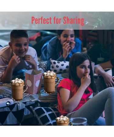 Movie Night Hamper - Celebrations Hot Chocolate Gift Set with Microwave Popcorn - 8 Hot Chocolate Sachets & 3 Hot Chocolate Toppings - Snack Hamper Movie Night Box - Buy Online on SooperMarket.com