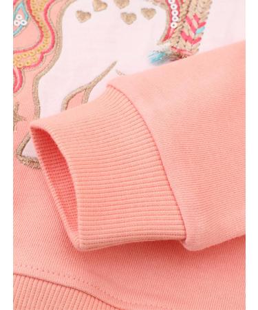 Girls Unicorn Sweatshirt | Kids Cotton Top | Long Sleeve Pullover | Age 1-12 Years - Buy Online on SooperMarket.com