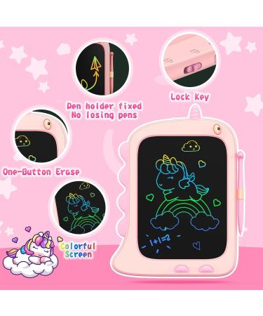 Orsen LCD Writing Board for Kids - 8.5-Inch Colorful Screen Ideal Birthday & Christmas Unicorn Gifts for Girls Ages 3-8 (Pink) - Buy Online on SooperMarket.com