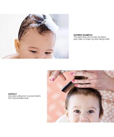 Baby Bathing Hat 6.6in Diameter Kids Shampoo Hat Silicone Ear Shower Hat for Children(Blue) - Buy Online on SooperMarket.com