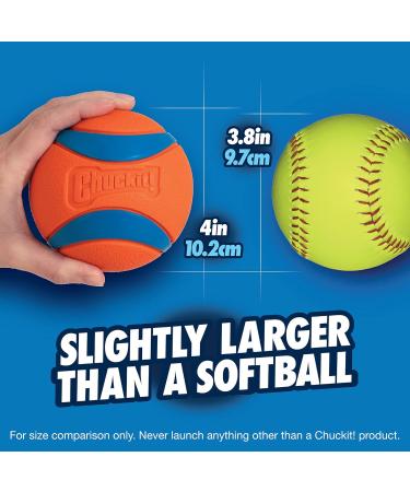 Buy Chuckit Ultra Ball XXLarge - Durable Floating Dog Ball - 10 cm Compatible with Launchers - Perfect for Fetch & Water Play - Buy Online on SooperMarket.com