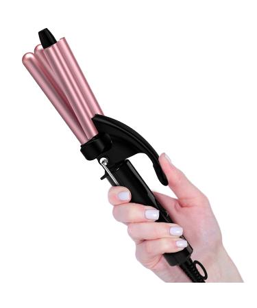 FARERY Mini Waver for Short Hair Rose Gold
