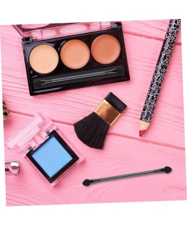 PLAFOPE 30pcs Double Ended Eyeshadow Brush Eyeshadow Sponge Stick Sponges Makeup Black Wooden Handle - Buy Online on SooperMarket.com