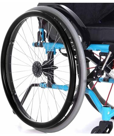 Silicone Wheelchair Push Rim Covers Silicone Hand Push Cover Non-Slip Wear-Resistant Hand Push Cover Improve Grip And Traction (Color : A Size : 22 Inch) 22 Inch A