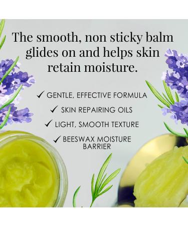 Happy Bum Bum Diaper Baby Balm - 100% Natural Calendula Chamomile Lavender Herbal Infused Moisturizer - for Eczema & Dry Skin - Handmade & Cruelty-Free - 4 oz - Buy Online on SooperMarket.com