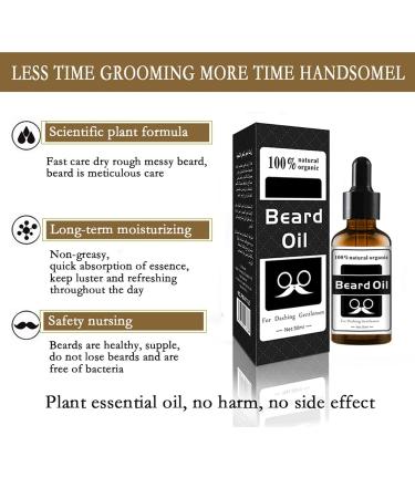 Beard Oil for Men - Zorq 30ml Growth & Repair Solution for Soft Strong Beards - Buy Online on SooperMarket.com
