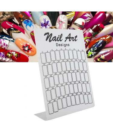 50pcs Nail Display Board Glass | Professional Nail Accessories for Manicure Stores | International Shipping Available - Buy Online on SooperMarket.com