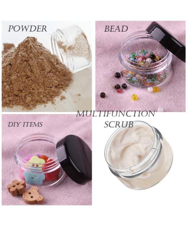 5g Cosmetic Containers 50pcs Sample Jars with Lids (Black) - 50 Count Makeup Sample Containers - Buy Online on SooperMarket.com