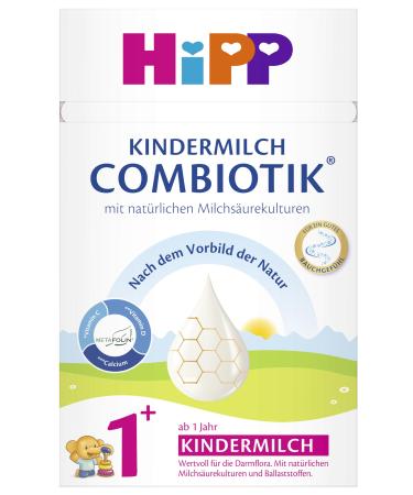 HiPP milk formula Combiotik children's milk Combiotik 1+ pack of 4 (4x600g)