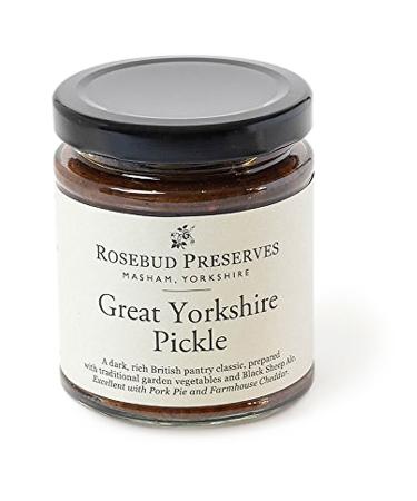 Rosebud Preserves | Great Yorkshire Pickle | Local Collaboration | Artisanal | Vegan and Vegetarian | Prepared by Hand | Tasty Treat | 198 g