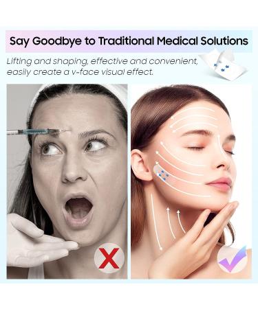 Face Lift Tape - 40 PCS Invisible Facial Lifting Tape for Wrinkles, Double Chin & Sagging Skin - Buy Online on SooperMarket.com