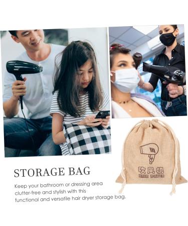 BCOATH 2pcs Blow Dryer Retractable Cord Hair Dryer Organizers Bag Travel Wine Bag Hair Tool Organizer Cloth - Buy Online on SooperMarket.com