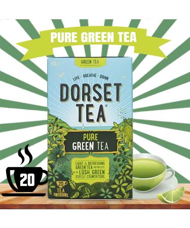 Dorset Tea Pick N Mix - Choose From 8 Flavours | Strawberries & Cream Cool Earl Grey Foraged Fruits Ginger & Sunshine Pure Green-Tea Wild About Mint Sunshine Lemon - Pack of 5 - Buy Online on SooperMarket.com
