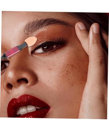 Healeved 30pcs Double Ended Eye Shadow Stick Eyeshadow Brush Eyeshadow Makeup Accessories Rod Aluminum - Buy Online on SooperMarket.com