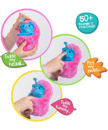 Curlimals Lucie Ladybird Interactive Soft Toy | 50+ Sounds & Reactions | Touch Responsive | Ages 3 - Buy Online on SooperMarket.com