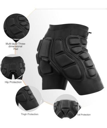 Relaxyee 3D Hip Protection Shorts | Impact-Resistant Compression Trousers for Skiing & Roller-Skating - Buy Online on SooperMarket.com